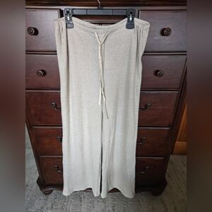 NWT, WinWin Beige Knit Pants, Sz L